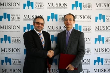 İstanbul Şehir Üniversitesi ve Musion Türkiye Arasında İşbirliği