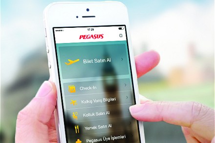 Biletini Pegasus Mobil Uygulamadan Alanlar Yurt İçinde Yüzde 25 İndirimli Uçuyor