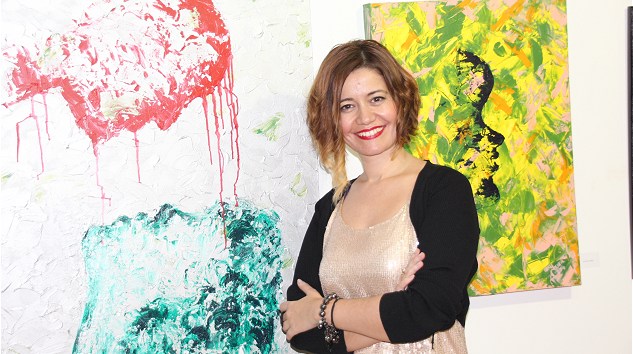 Ressam Ebru Yolver Son Çalışmalarını Nişart Gallery‘de Sergiledi