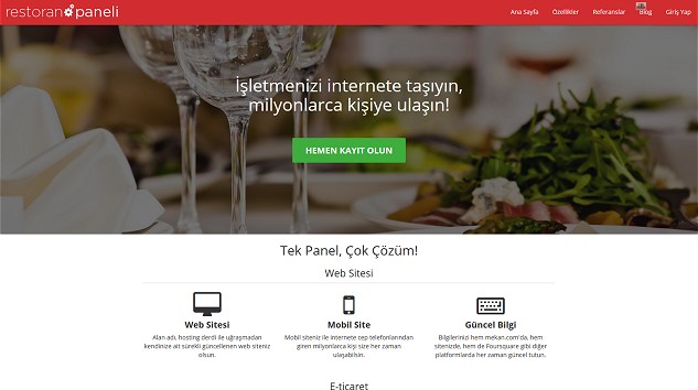 RestoranPaneli.com, İşletmelerin Tüm Online İş Süreçlerini İnternete Taşıyor