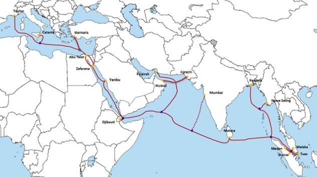 Türk Telekom, SEA-ME-WE-5 Denizaltı Kablo Sistemine Tam Üye Oldu