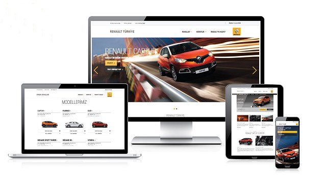 Renault Web Sitesini Yeniledi