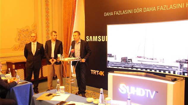 Samsung SUHD TV’ler Türkiye’de