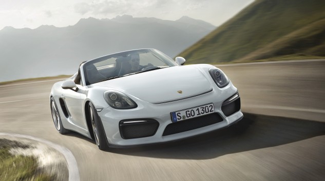 Porsche’nin Yeni Modeli Boxster Spyder Görücüye Çıktı