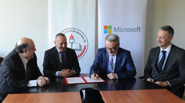 MEB ve Microsoft Türkiye Arasında İşbirliği Projesi