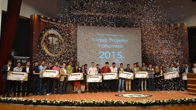“Yıldızlı Projeler Yarışması 2015”de Kazananlar Ödüllerini Aldı