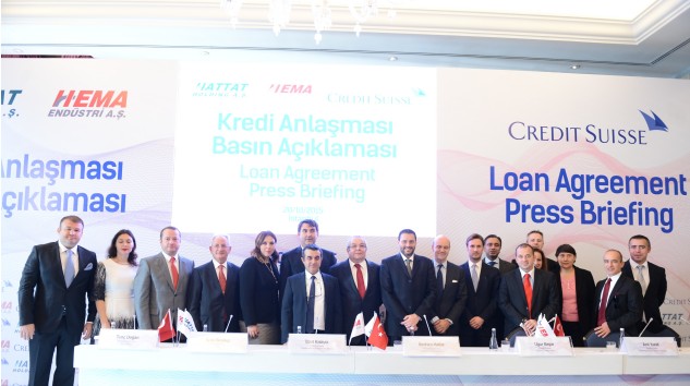 Hema Endüstri A.Ş. ve Credit Suisse Arasında Kredi Anlaşması