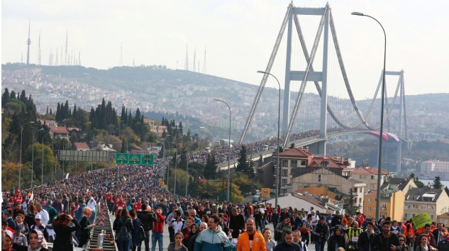 37. Vodafone  İstanbul Maratonu Kıtaları Birleştirdi