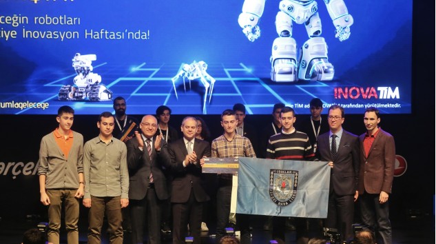 “Robotik Teknolojiler Yarışması”nın Kazananları Belli Oldu