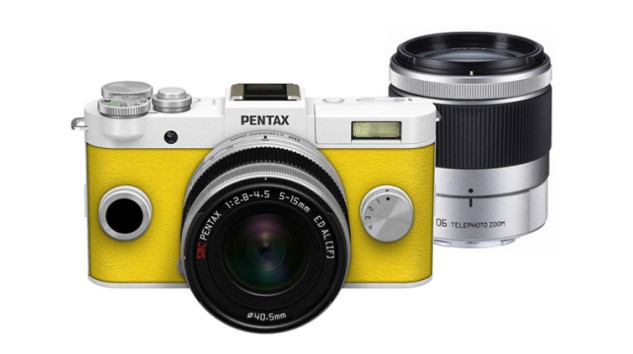 40 Farklı Renk Seçenekli Fotoğraf Makinesi: PENTAX Q-S1