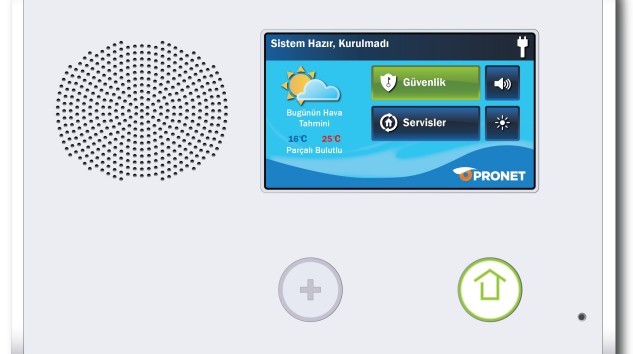 Yeni Nesil Alarm Paneli İle Güvenlik Sistemi Tek Bir Noktada Toplanıyor