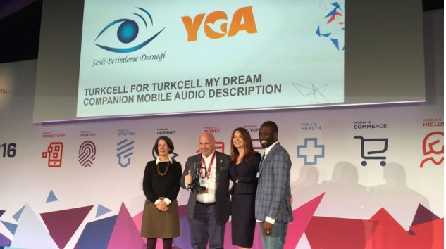 Turkcell’in “Cepten Sesli Betimleme” Servisine Uluslararası Ödül