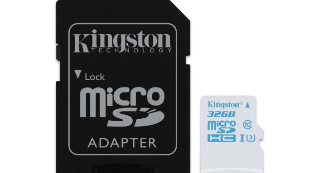 Kingston’dan Aksiyon Kameralar İçin microSD Kart