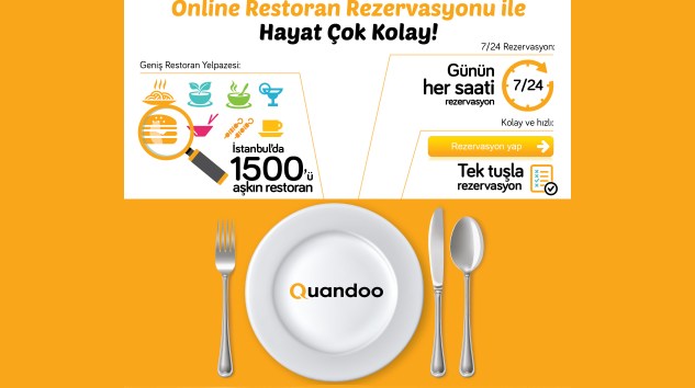 Quandoo, Restoran Rezervasyonu Yapmayı Kolaylaştırıyor