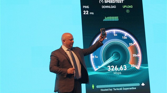 Turkcell, 4.5G Hızını 5 Şehirde Canlı Test Etti