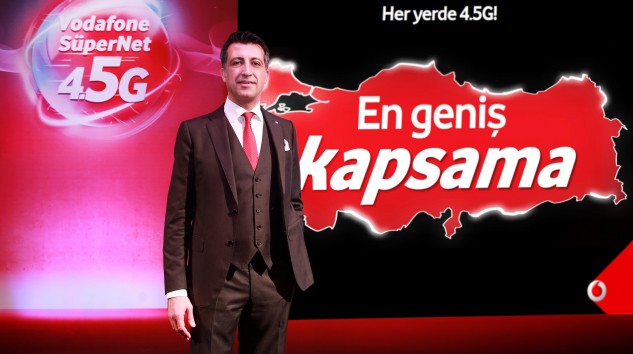 Vodafone İle Türkiye’nin 4 Bucağında 4.5G