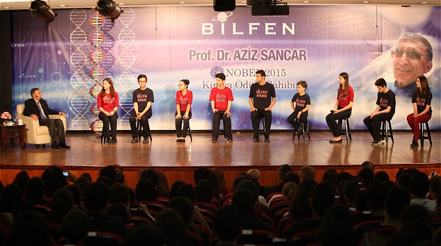Prof. Dr. Aziz Sancar Bilfen Okulları Öğrencileri İle  Buluştu