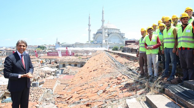 Kapalıçarşı’da Büyük Restorasyon Çalışmaları Başladı