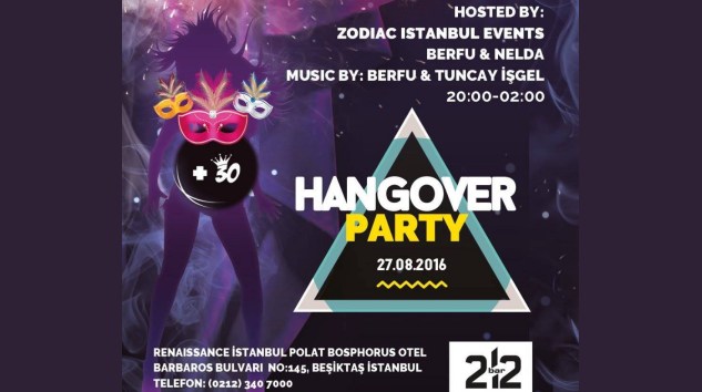 Eğlenmek İsteyenler “Hangover” Temalı Partide Buluşuyor