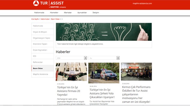 Tur Assist’in İnternet Sitesi Yenilendi