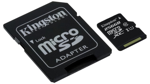 256 GB Kapasiteli Yeni microSD Kart