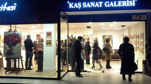 Orhan Taylan Sergisi Kaş Sanat Galerisi’nde Açıldı