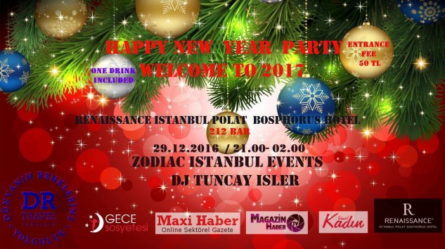 Zodiac İstanbul Events’den Erken Yeni Yıl Partisi