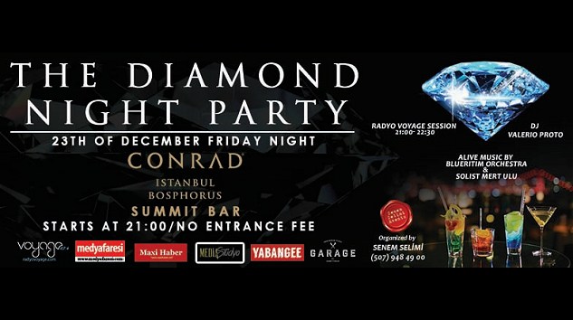 Parti Gurusu’ndan 2016’nın Son Partisi : “The Diamond Night’’