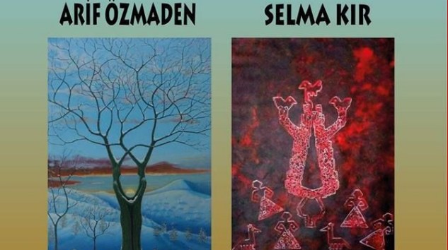 Selma Kır ve Arif Özmaden’den Resim Sergisi