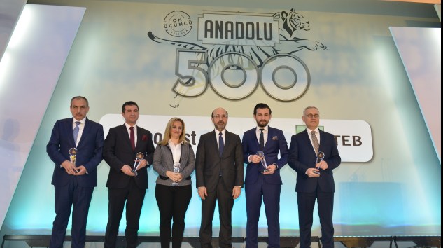 “13. Anadolu 500 Ödülleri” Sahiplerine Verildi