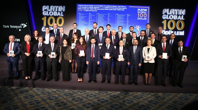 Platin Global 100 Ödülleri Sahiplerine Verildi