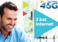 Türk Telekom’dan 4.5G Kullanıcılarına 2 Kat İnternet