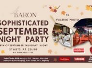 Le Baron Zorlu Center’da ’Sophisticated September Party”