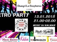 Shangri-La Bosphorus Retro Partiye Hazırlanıyor