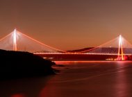 ICA, Yavuz Sultan Selim Köprüsü’nü Turuncu Işıkla Aydınlattı