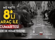 M2 Yenikapı–Hacıosman Metro Hattı Cumartesi de 8’li Araçla Hizmet Verecek