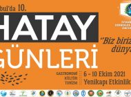 “Hatay Günleri” İstanbul’da Başlıyor