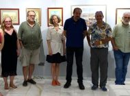 Bayram Muz’un Sulu Boya Sergisi Evrim Sanat Galerisi’nde Açıldı