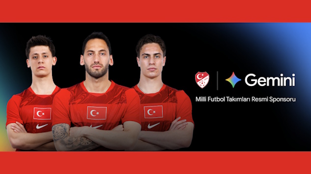 Google Gemini, Türkiye Millî Futbol Takımları’nın Resmi Sponsoru Oldu