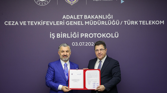 Türk Telekom ve T.C. Adalet Bakanlığı Ceza ve Tevkifevleri Genel Müdürlüğü Arasında İşbirliği Protokolü